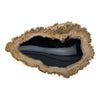 Petrified Wood Natural Stone Plate | Platter 410mm x 260mm x 50mm (2415)