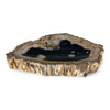 Petrified Wood Natural Stone Plate | Platter 360mm x 240mm x 50mm (2417)