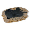 Petrified Wood Natural Stone Plate | Platter 390mm x 300mm x 35mm (2421)