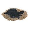 Petrified Wood Natural Stone Plate | Platter 390mm x 300mm x 35mm (2421)