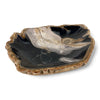 Petrified Wood Natural Stone Plate | Platter 330mm x 250mm x 50mm (2423)