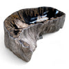 Luxury Petrified Wood Stone Basin 430mm x 360mm x 110mm (2457)