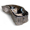 Luxury Petrified Wood Stone Basin 430mm x 360mm x 110mm (2457)