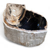 Luxury Petrified Wood Stone Basin 560mm x 300mm x 150mm (2460)