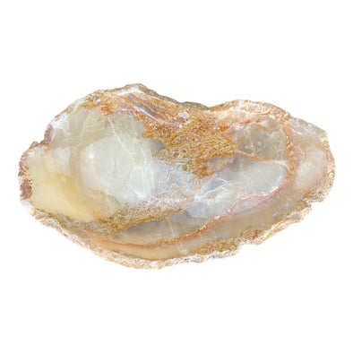 Onyx Stone Luxury Ornamental Bowl 430mm x 250mm x 90/40mm (2474)