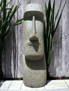 PRE ORDER Easter Island Statue Hand Carved Green Stone 80cm (2491)