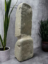 PRE ORDER Easter Island Statue Hand Carved Green Stone 80cm (2493)