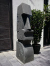 PRE ORDER Easter Island Statue Hand Carved Lava Stone 80cm (2496)