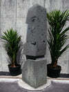PRE ORDER Easter Island Statue Hand Carved Lava Stone 80cm (2498)
