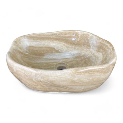 Onyx Natural Stone Basin 420mm x 340mm x 145/130mm (2511)