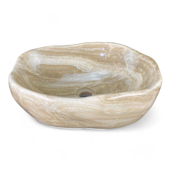 Onyx Natural Stone Basin 420mm x 340mm x 145/130mm (2511)