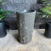 Natural Stone Pedestal Bathroom Basin 90.5cm x 49.5cm x 41cm (2517)