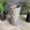 Natural Pedestal Stone Basin 90cm x 49cm x 38cm (2521)