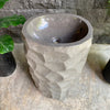 Natural Pedestal Stone Basin 90cm x 49cm x 38cm (2521)