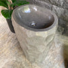 Natural Pedestal Stone Basin 90cm x 49cm x 38cm (2521)