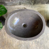 Natural Pedestal Stone Basin 90cm x 49cm x 38cm (2521)