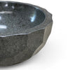 Scalloped Natural Stone Basin 400mm x 400mm x 150mm (2532)