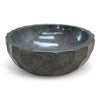 Scalloped Natural Stone Basin 400mm x 400mm x 150mm (2532)