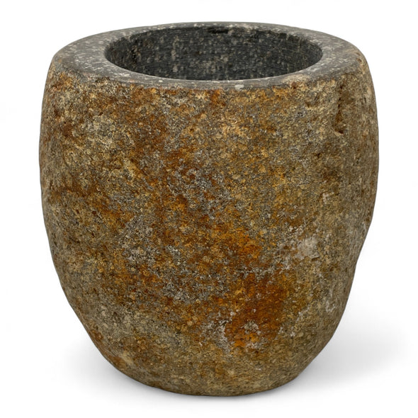 Rustic Orange  Natural Stone Toothbrush & Toothpaste Holder (2634)