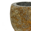 Rustic Orange  Natural Stone Toothbrush & Toothpaste Holder (2634)