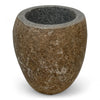 Earthy Natural Stone Toothbrush & Toothpaste Holder (2638)