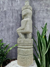 Sumba Statue Primitive Hand Carved Stone Sculpture 1070mm Height (2678)