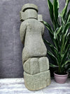 Sumba Statue Primitive Hand Carved Stone Sculpture 104cm Height (2716)