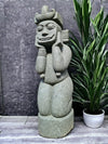 Sumba Statue Primitive Hand Carved Stone Sculpture 104cm Height (2716)