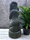 Sumba Statue Primitive Hand Carved Stone Sculpture 106cm Height (2717)