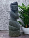 Sumba Statue Primitive Hand Carved Stone Sculpture 106cm Height (2717)