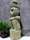 Sumba Statue Primitive Hand Carved Stone Sculpture 82cm Height (2719)