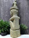 Sumba Statue Primitive Hand Carved Stone Sculpture 82cm Height (2719)