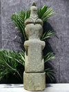 Sumba Statue Primitive Hand Carved Stone Sculpture 82cm Height (2719)