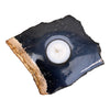 Petrified Wood Single Tealight Candle Holder (2724)