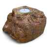 Petrified Wood Single Tealight Candle Holder (2725)