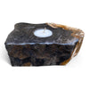 Petrified Wood Single Tealight Candle Holder (2728)