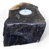 Petrified Wood Single Tealight Candle Holder (2728)