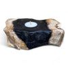 Petrified Wood Single Tealight Candle Holder (2732)