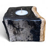 Petrified Wood Single Tealight Candle Holder (2734)