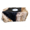 Petrified Wood Single Tealight Candle Holder (2738)