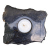 Petrified Wood Single Tealight Candle Holder (2739)