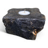 Petrified Wood Single Tealight Candle Holder (2739)