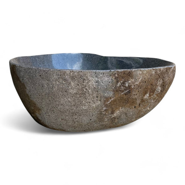 Luxury Stone Bowl 35cm x 29cm x 13.5/12.5cm (2788)