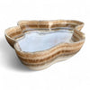 Onyx Stone Luxury Ornamental Bowl 47cm x 37cm x 14/11cm (2895)