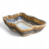 Onyx Stone Luxury Ornamental Bowl 39cm x 36cm x 13/12cm (2898)