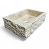 Marble Natural Stone Basin 380mm x 270mm x 110mm (2900)