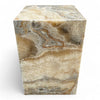 Luxury Onyx Side Table 450mm x 300mm x 300mm Height (2903)