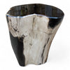 Luxury Petrified Wood Stool 28cm x 19cm x 39cm (2930)