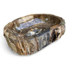 Luxury Petrified Wood Stone Basin 570mm x 410mm x 150mm (2940)