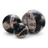 Petrified Wood Natural Home Decor Ball Set (2942)